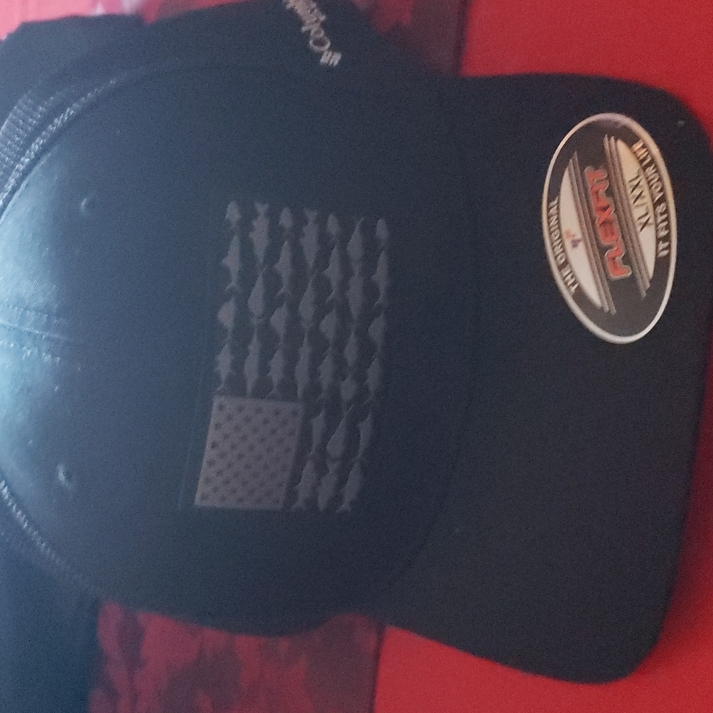 Columbia American flag hat (fish) xl os
